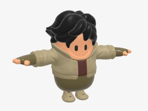 Lorenzo Fall Guy - Fortnite 3D Model
