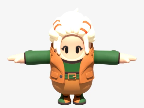 Kala Fall Guy - Fortnite 3D Model