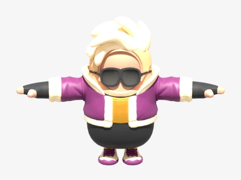 Kingsley Fall Guy - Fortnite 3D Model