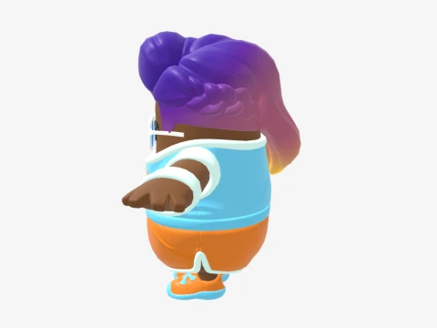 Breezabelle Fall Guy - Fortnite 3D Model