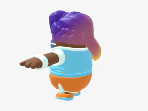 Breezabelle Fall Guy - Fortnite 3D Model