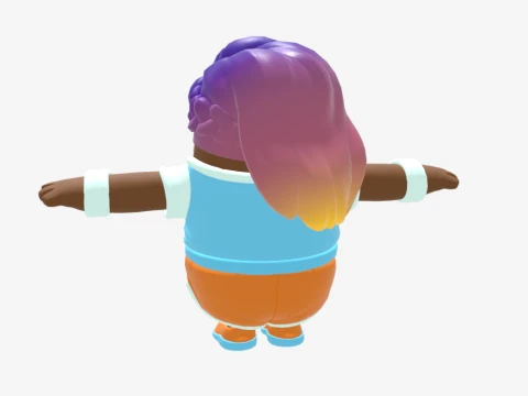 Breezabelle Fall Guy - Fortnite 3D Model