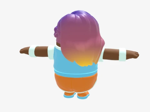 Breezabelle Fall Guy - Fortnite 3D Model