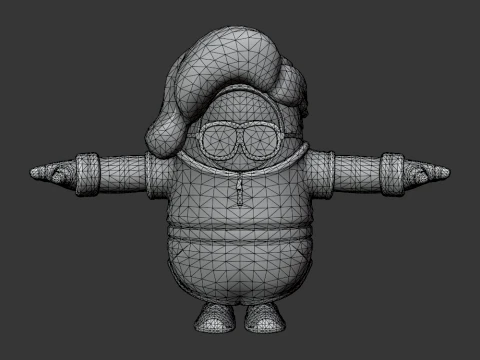 Breezabelle Fall Guy - Fortnite 3D Model