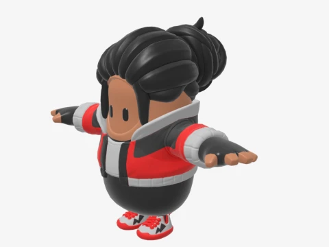 Kendo Fall Guy - Fortnite 3D Model