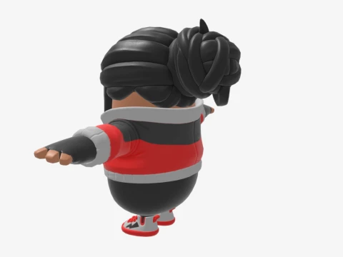 Kendo Fall Guy - Fortnite 3D Model