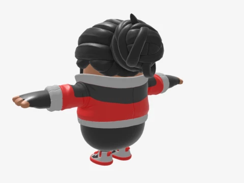 Kendo Fall Guy - Fortnite 3D Model