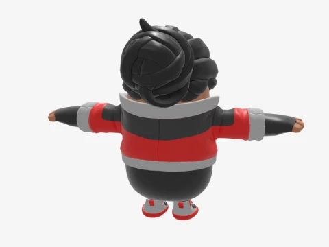 Kendo Fall Guy - Fortnite 3D Model
