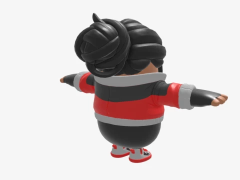 Kendo Fall Guy - Fortnite 3D Model