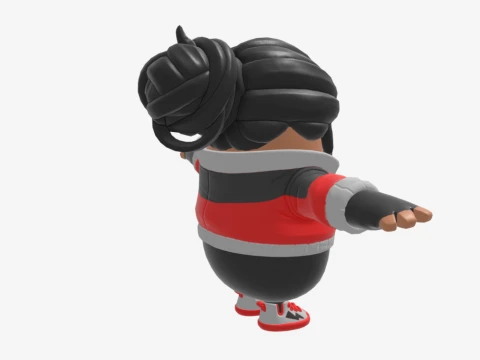 Kendo Fall Guy - Fortnite 3D Model