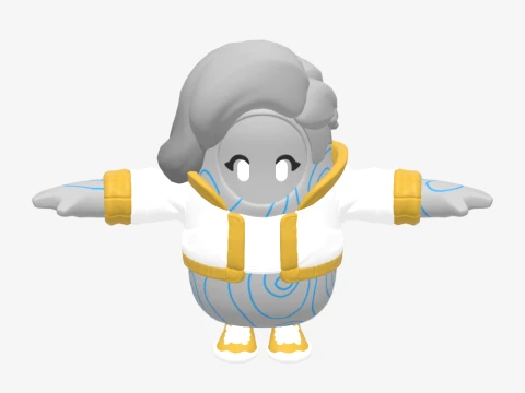 Stoneheart Fall Guy - Fortnite 3D Model