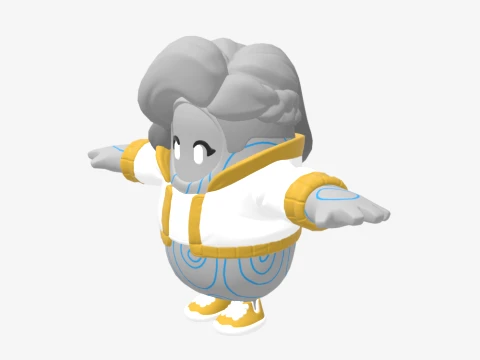 Stoneheart Fall Guy - Fortnite 3D Model
