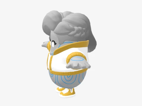 Stoneheart Fall Guy - Fortnite 3D Model