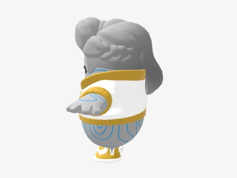 Stoneheart Fall Guy - Fortnite 3D Model