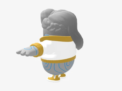 Stoneheart Fall Guy - Fortnite 3D Model