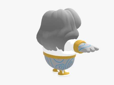 Stoneheart Fall Guy - Fortnite 3D Model