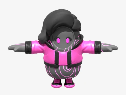 Darkheart Fall Guy - Fortnite 3D Model