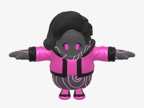Darkheart Fall Guy - Fortnite 3D Model