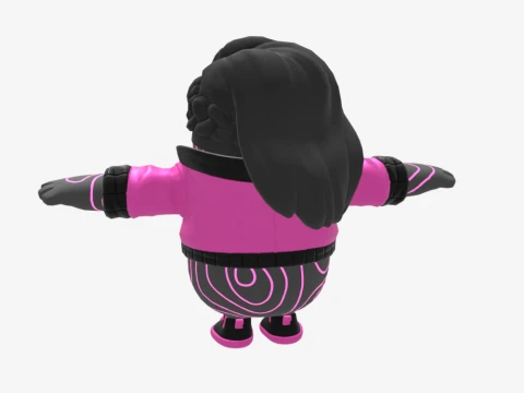 Darkheart Fall Guy - Fortnite 3D Model