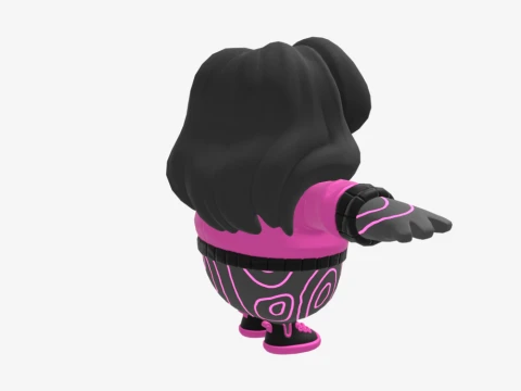 Darkheart Fall Guy - Fortnite 3D Model