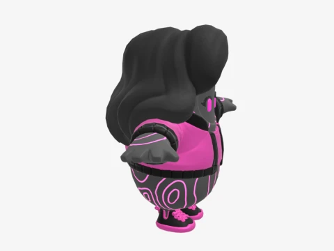 Darkheart Fall Guy - Fortnite 3D Model