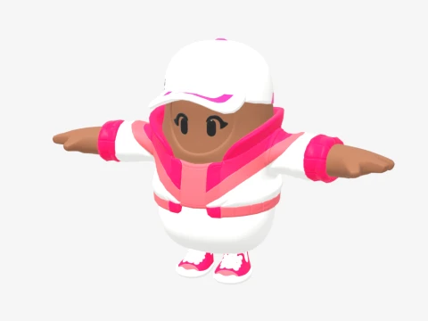 Akari Fall Guy - Fortnite 3D Model