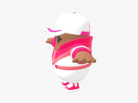 Akari Fall Guy - Fortnite 3D Model