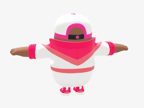 Akari Fall Guy - Fortnite 3D Model