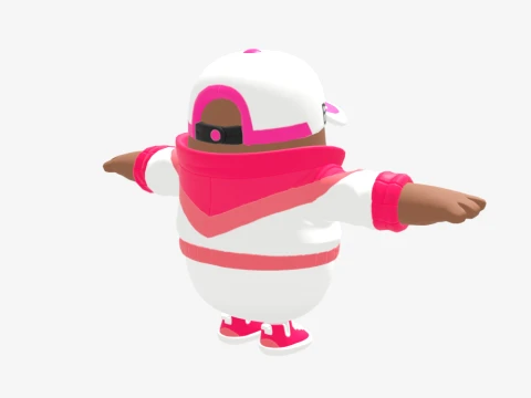 Akari Fall Guy - Fortnite 3D Model