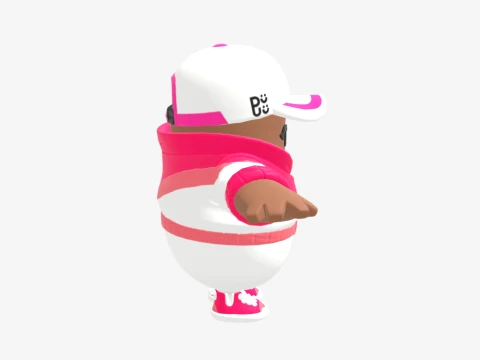 Akari Fall Guy - Fortnite 3D Model