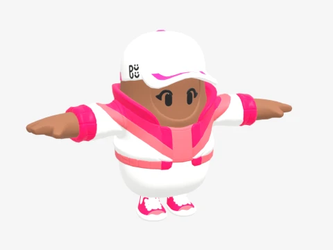 Akari Fall Guy - Fortnite 3D Model