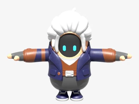 Focus Fall Guy - Fortnite 3D Model