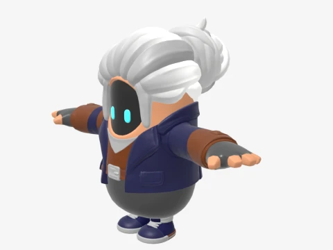 Focus Fall Guy - Fortnite 3D Model