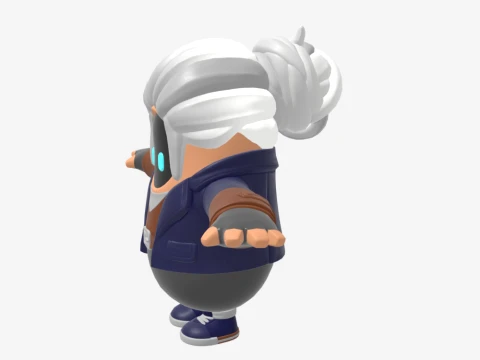 Focus Fall Guy - Fortnite 3D Model
