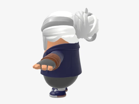 Focus Fall Guy - Fortnite 3D Model