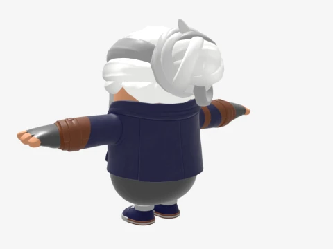 Focus Fall Guy - Fortnite 3D Model