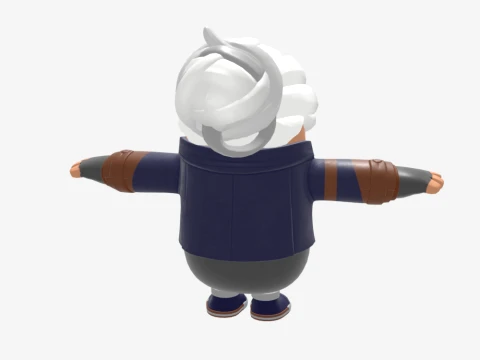 Focus Fall Guy - Fortnite 3D Model
