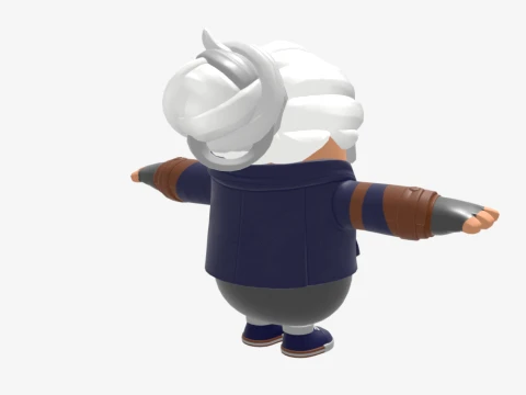 Focus Fall Guy - Fortnite 3D Model