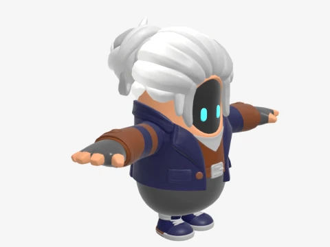 Focus Fall Guy - Fortnite 3D Model