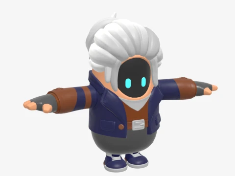 Focus Fall Guy - Fortnite 3D Model
