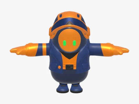 Copper Wasp Fall Guy - Fortnite 3D Model