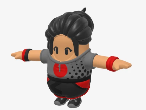 Tsuki Fall Guy - Fortnite 3D Model