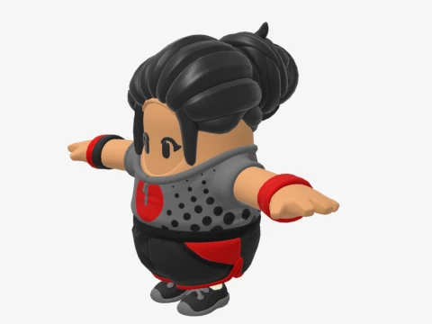 Tsuki Fall Guy - Fortnite 3D Model