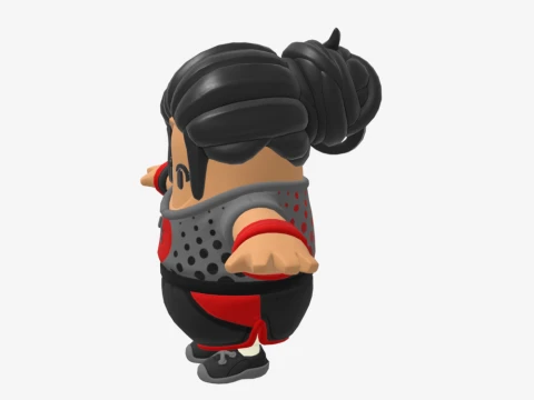 Tsuki Fall Guy - Fortnite 3D Model