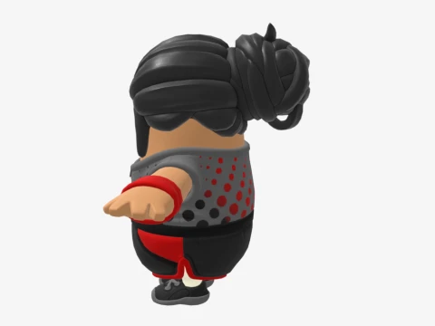 Tsuki Fall Guy - Fortnite 3D Model