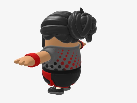 Tsuki Fall Guy - Fortnite 3D Model