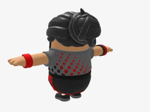 Tsuki Fall Guy - Fortnite 3D Model