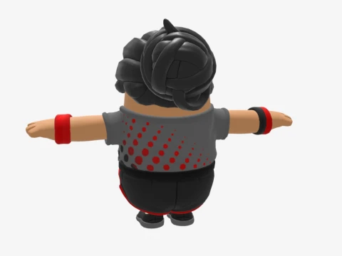Tsuki Fall Guy - Fortnite 3D Model