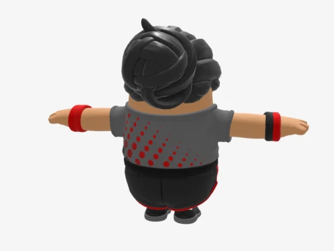 Tsuki Fall Guy - Fortnite 3D Model