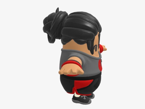 Tsuki Fall Guy - Fortnite 3D Model